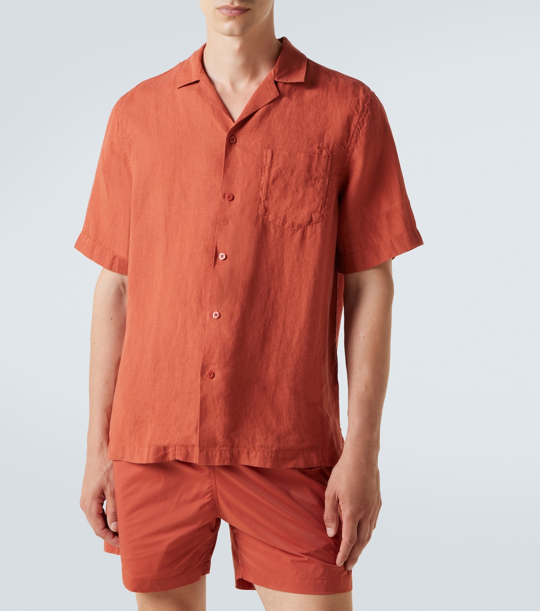 Angelo linen bowling shirt | Frescobol Carioca
