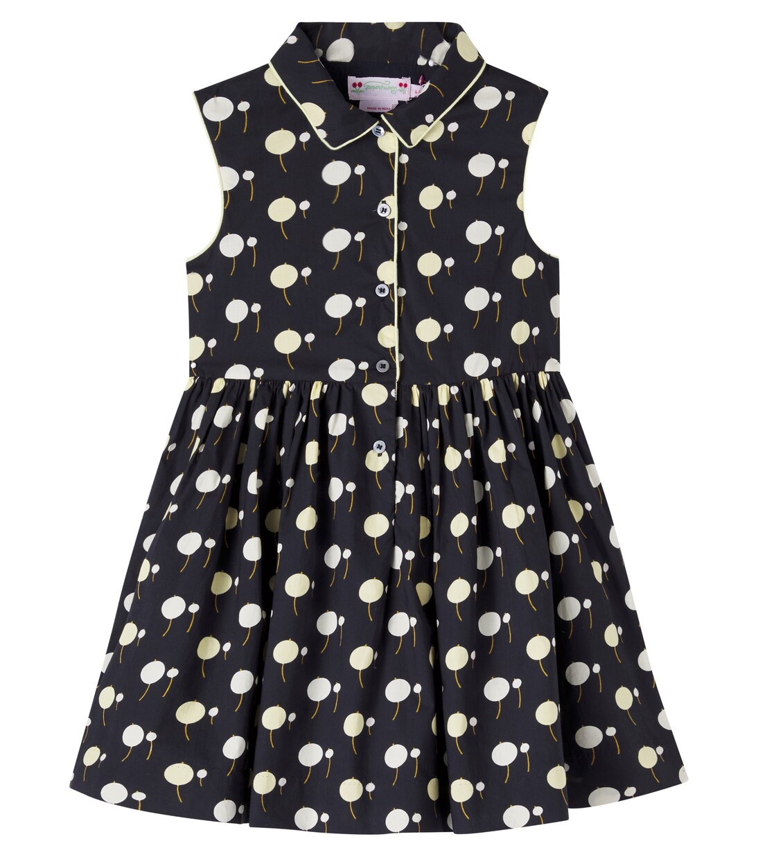 Anne printed cotton dress | Bonpoint