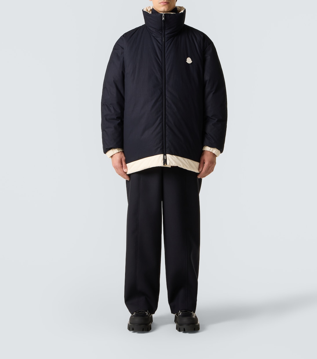 + Jil Sander Wendbare Daunenjacke | Moncler Genius