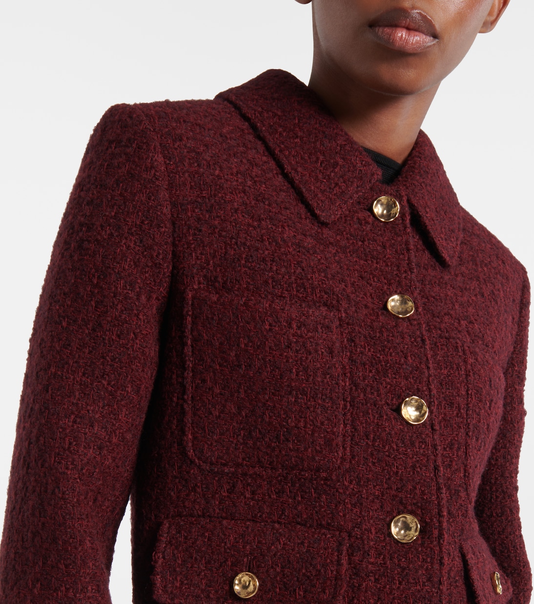Cropped-Jacke Astley aus Tweed | Altuzarra