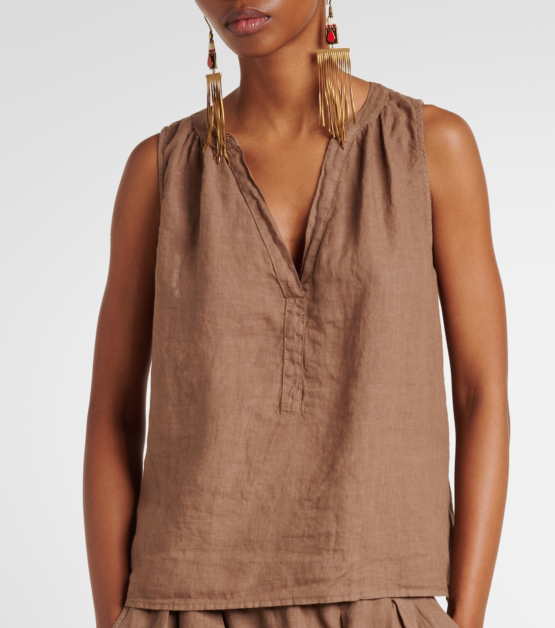 Tank top Tacy de lino | Velvet