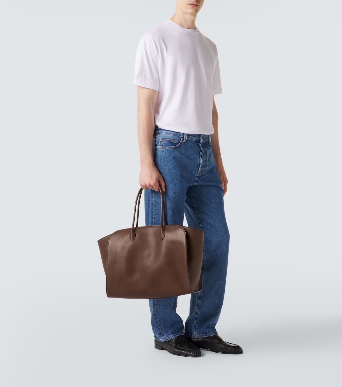 Tote Bag Marlo 17 aus Leder | The Row
