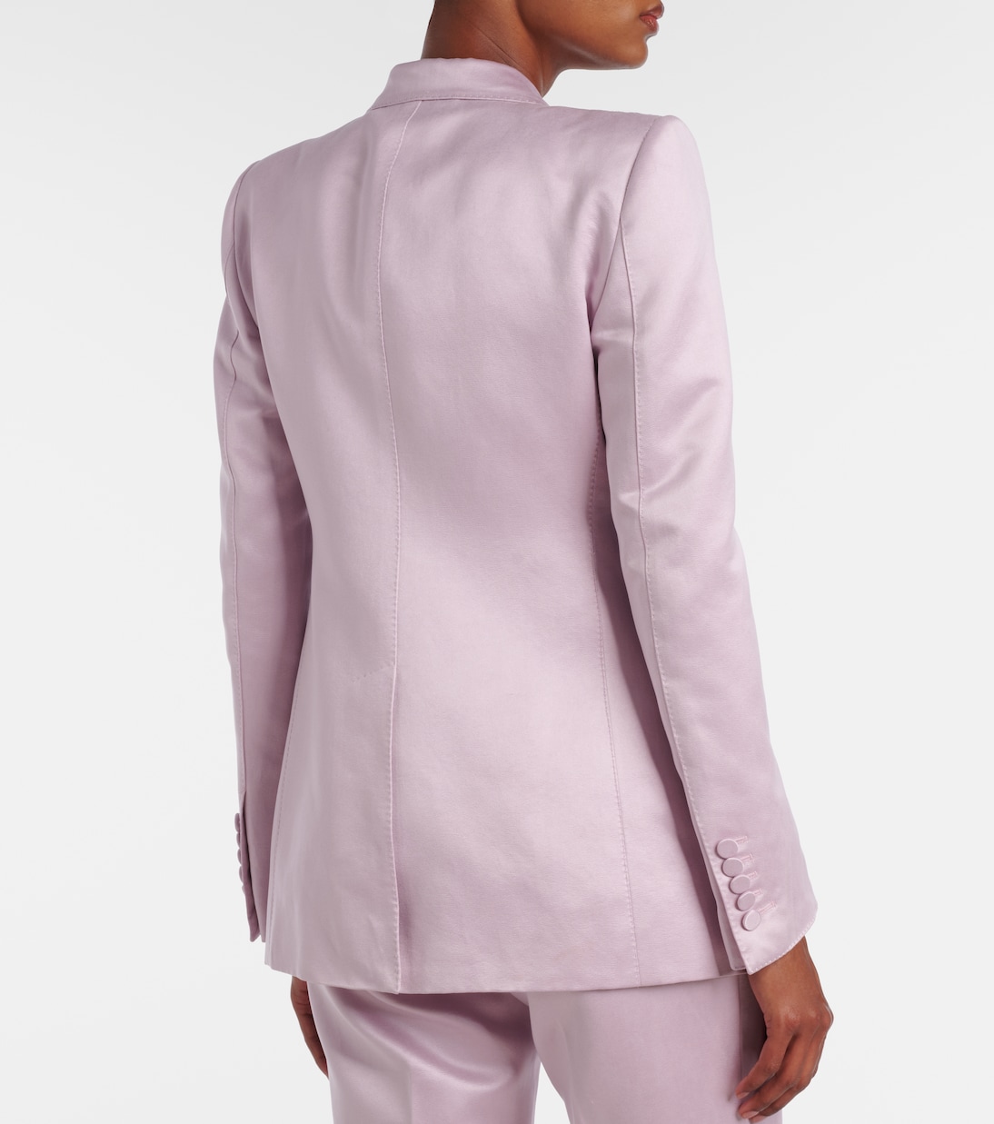 Blazer en coton et satin de soie | Tom Ford