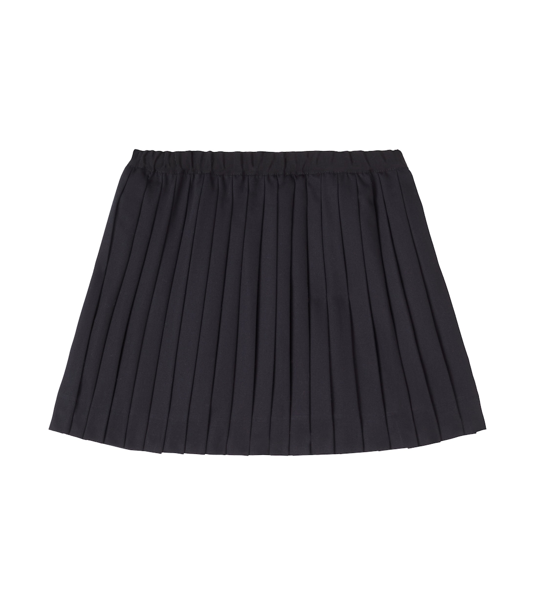 Jais pleated cotton twill skirt | Bonpoint