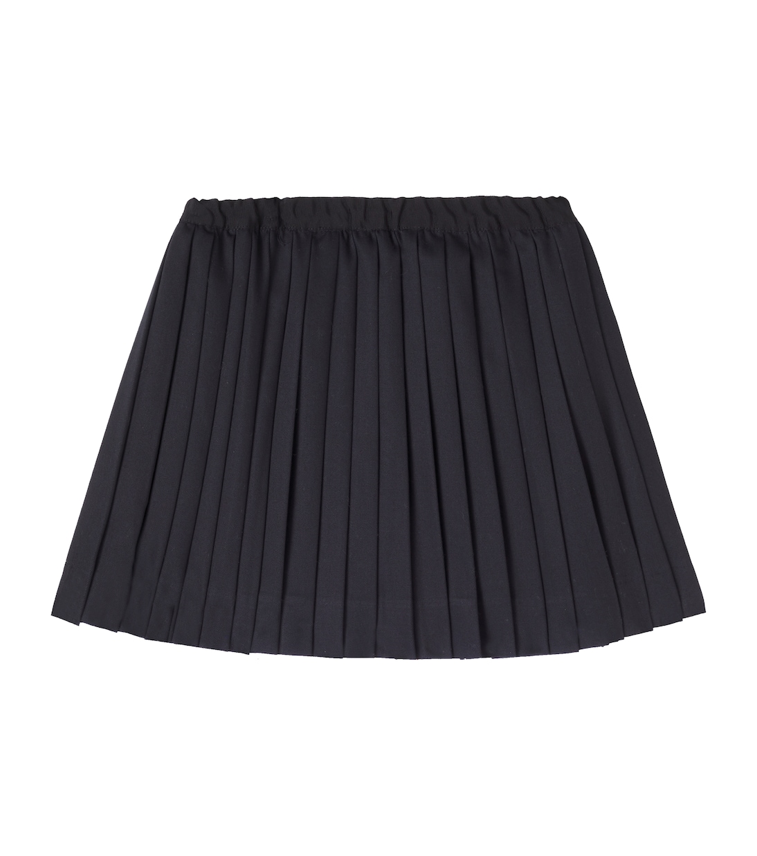 Jais pleated cotton twill skirt | Bonpoint