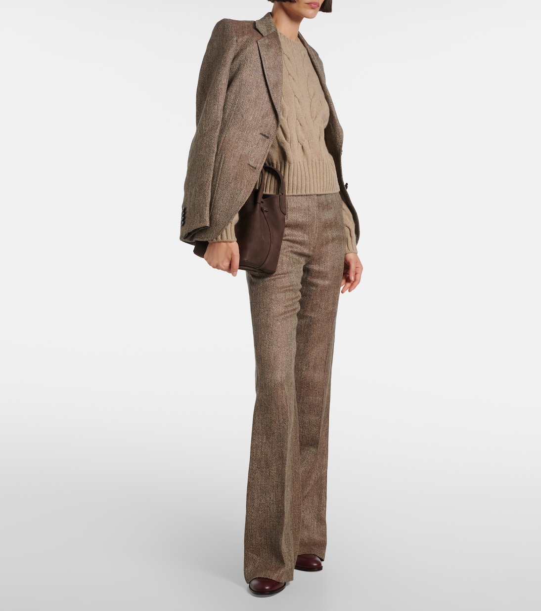 Pullover Napier in cashmere a trecce | Loro Piana