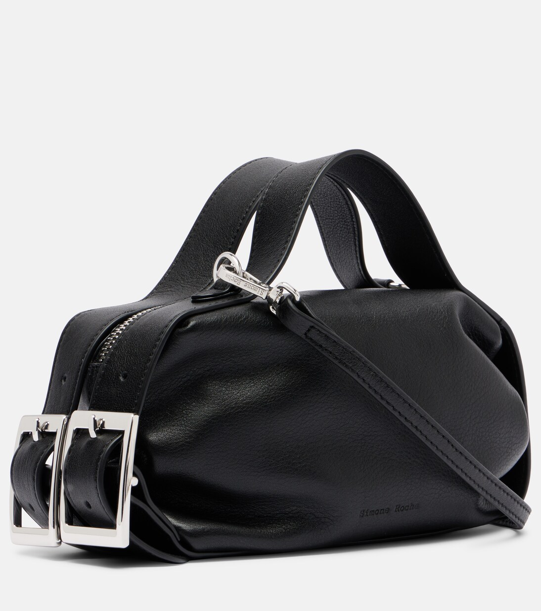 Biker Belt Mini leather tote bag | Simone Rocha