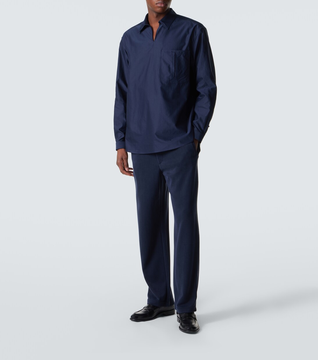 Mid-rise straight pants | Giorgio Armani