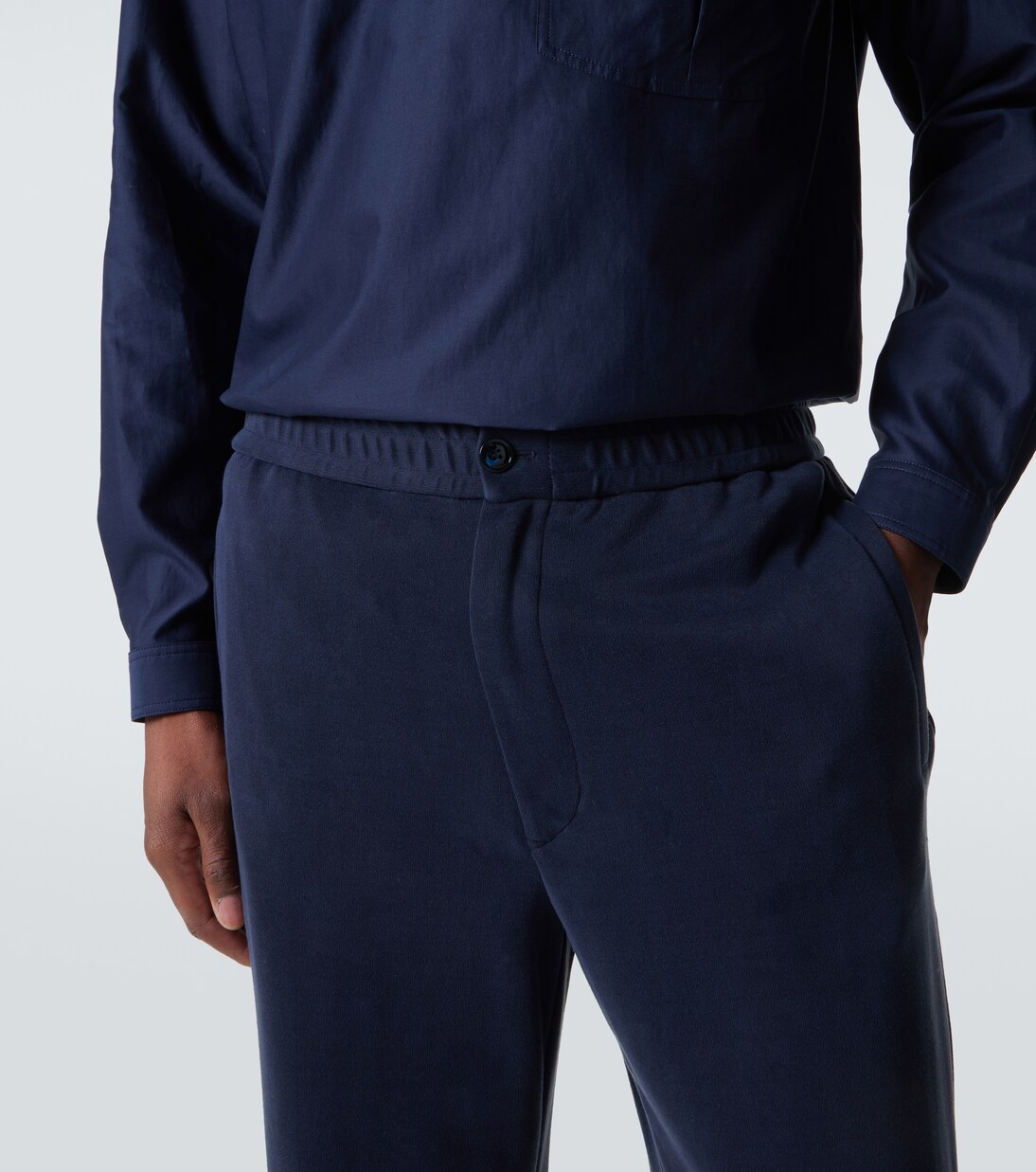 Mid-rise straight pants | Giorgio Armani