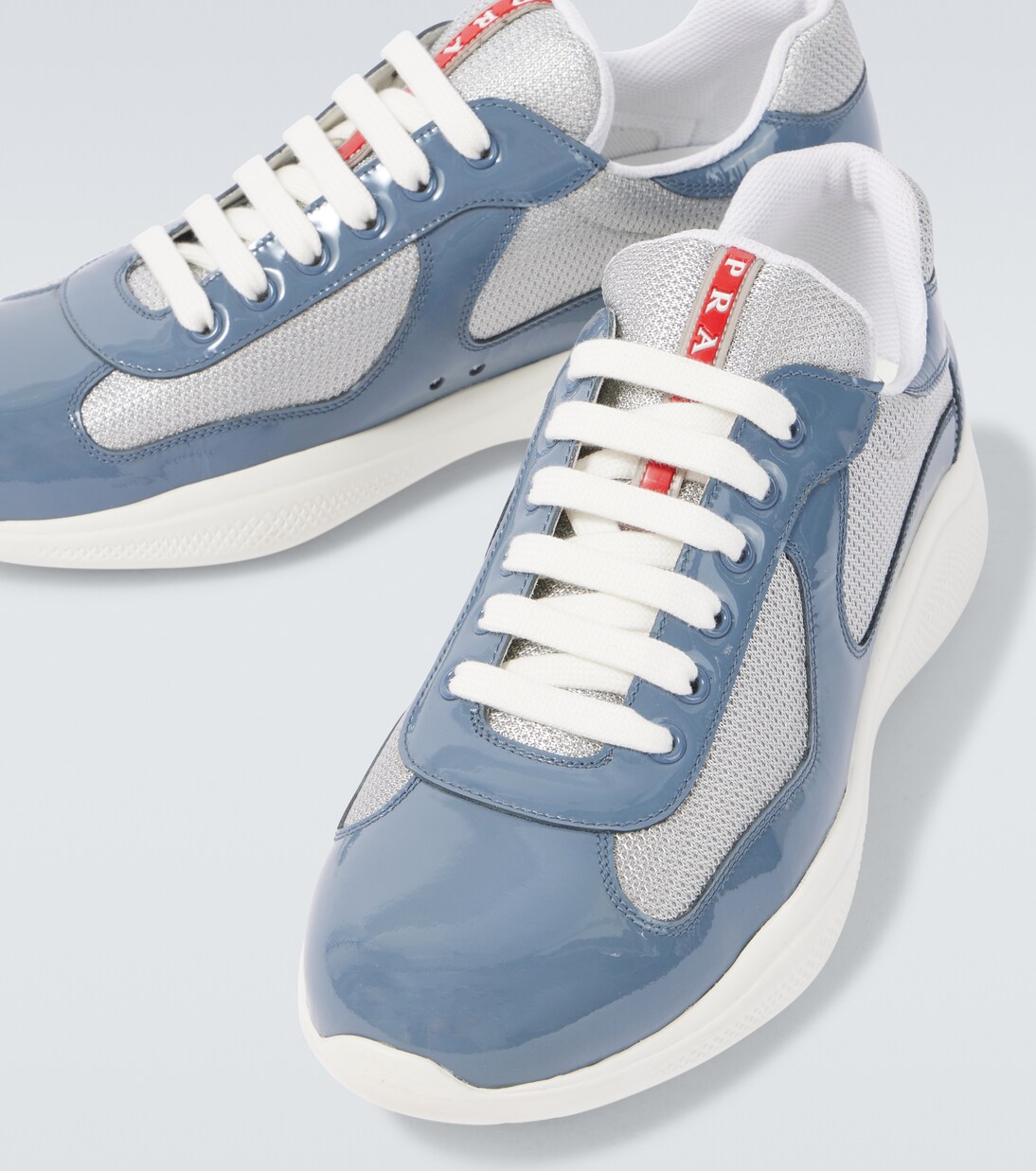 Sneakers America's Cup mit Lackleder | Prada