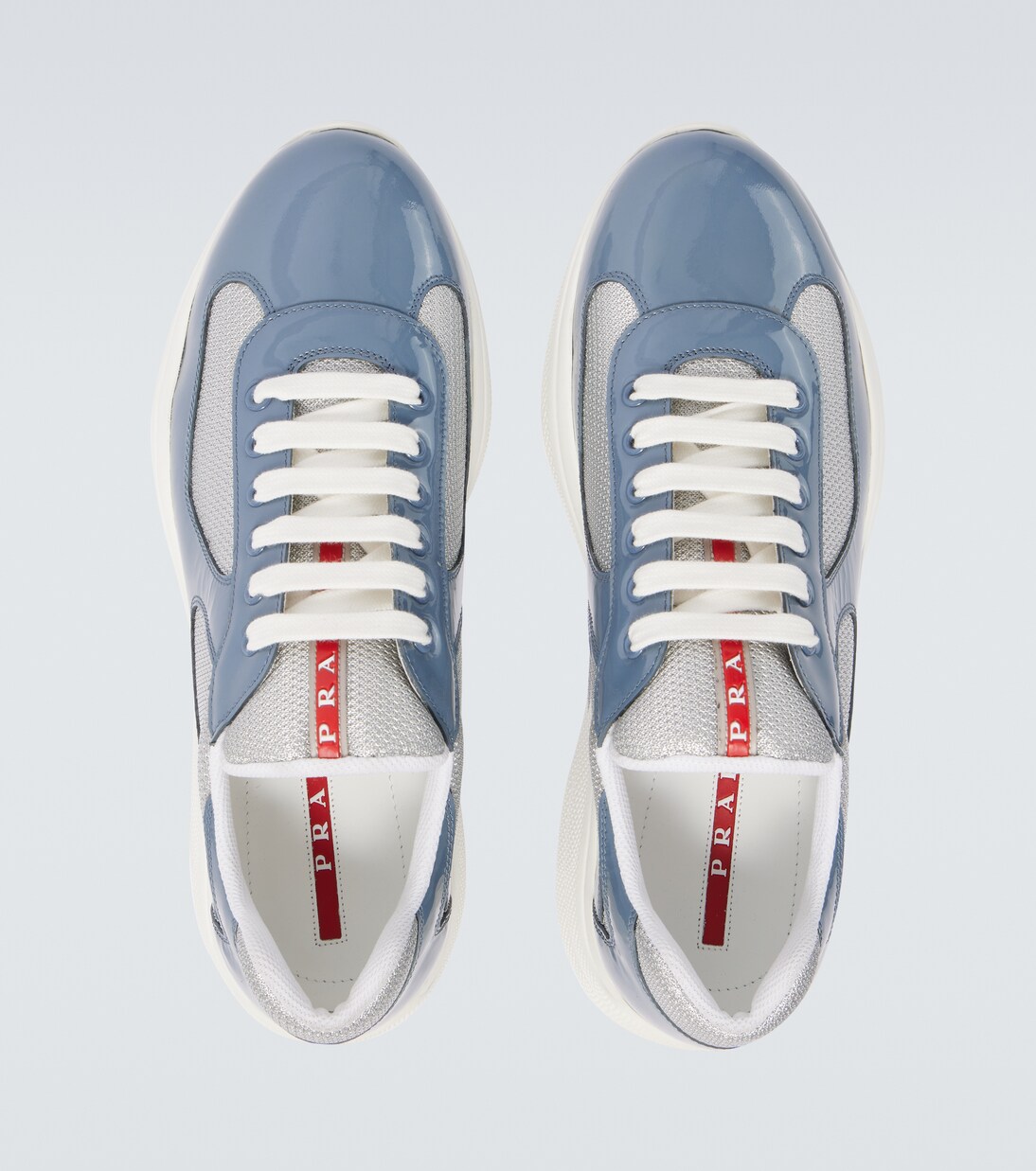 Sneakers America's Cup mit Lackleder | Prada