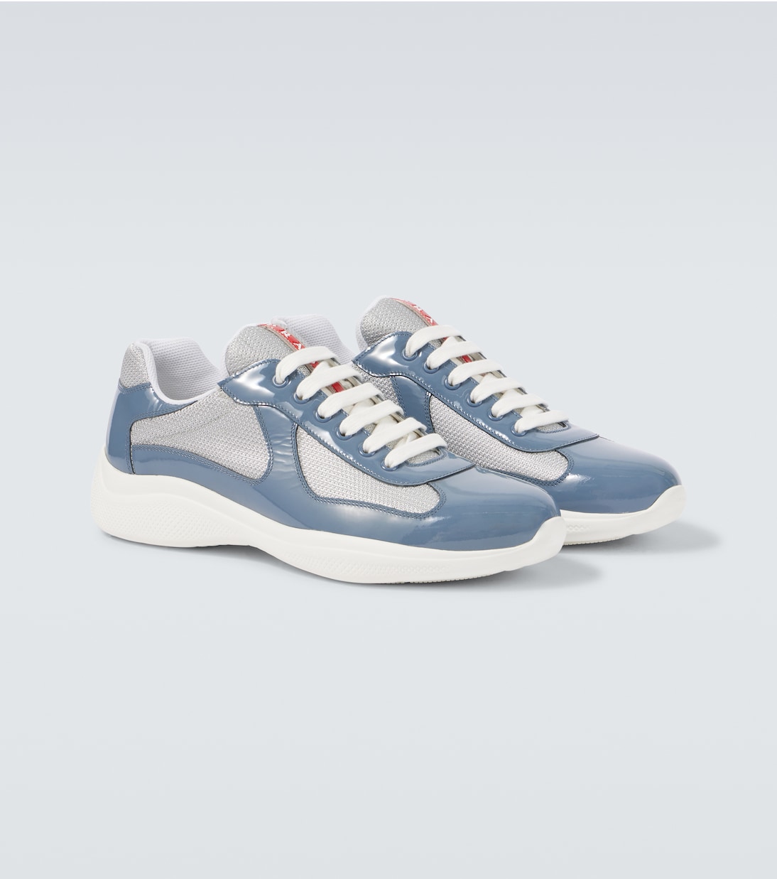 Sneakers America's Cup mit Lackleder | Prada