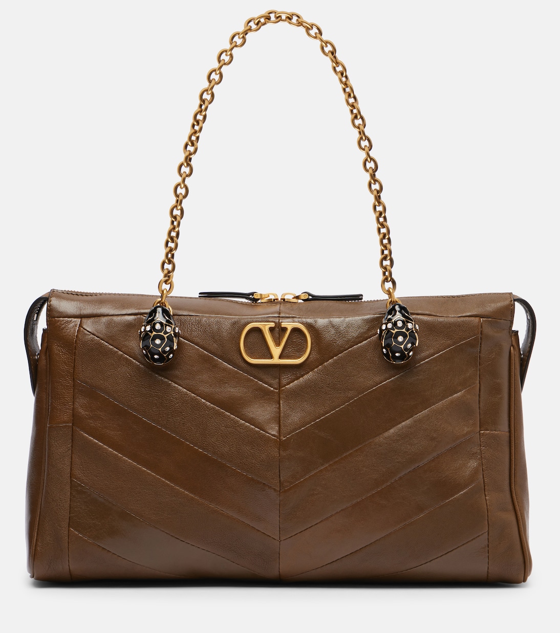 Panthea Medium leather tote bag | Valentino Garavani