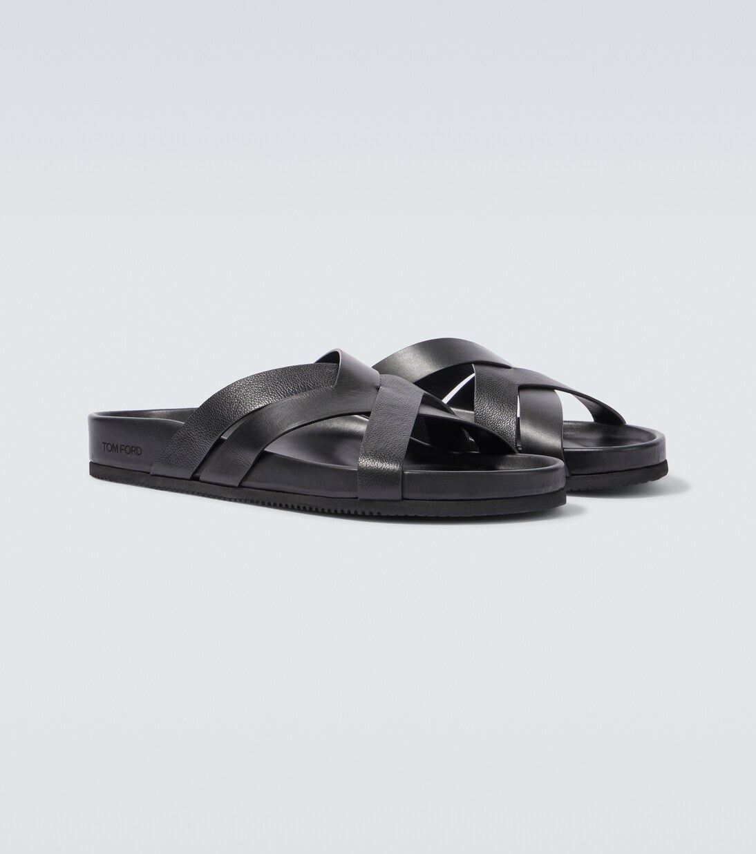 Leather slides | Tom Ford