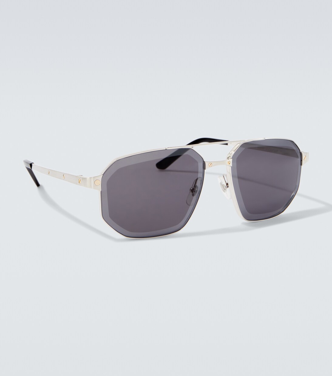Aviator-Sonnenbrille Santos De Cartier  | Cartier Eyewear Collection