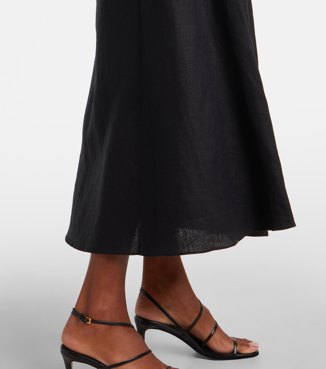 Linen midi dress | Faithfull