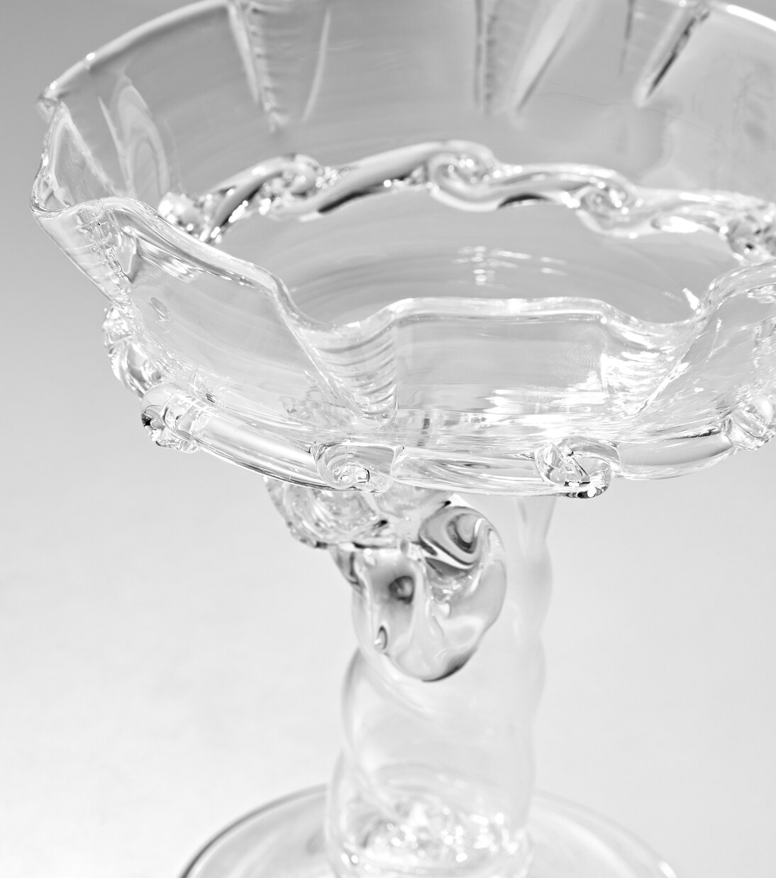 Small crystal dessert bowl | Alexander Kirkeby