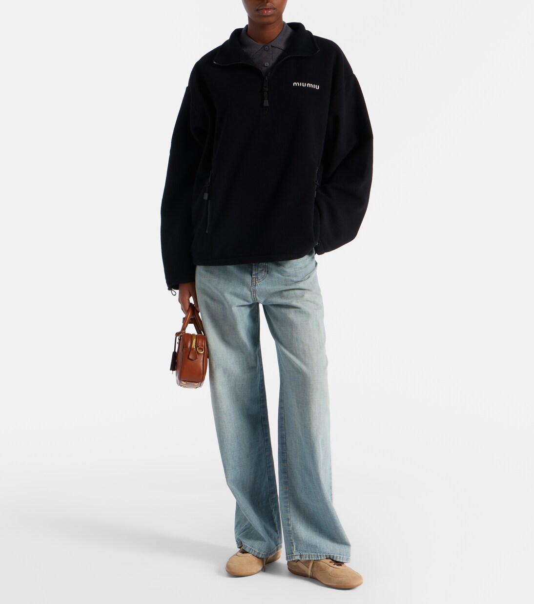 Sweat-shirt à logo | Miu Miu