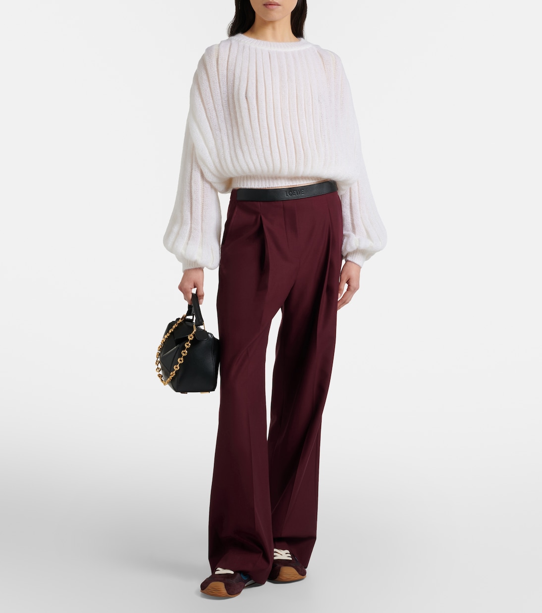 Mohair and cotton-blend sweater | Loewe