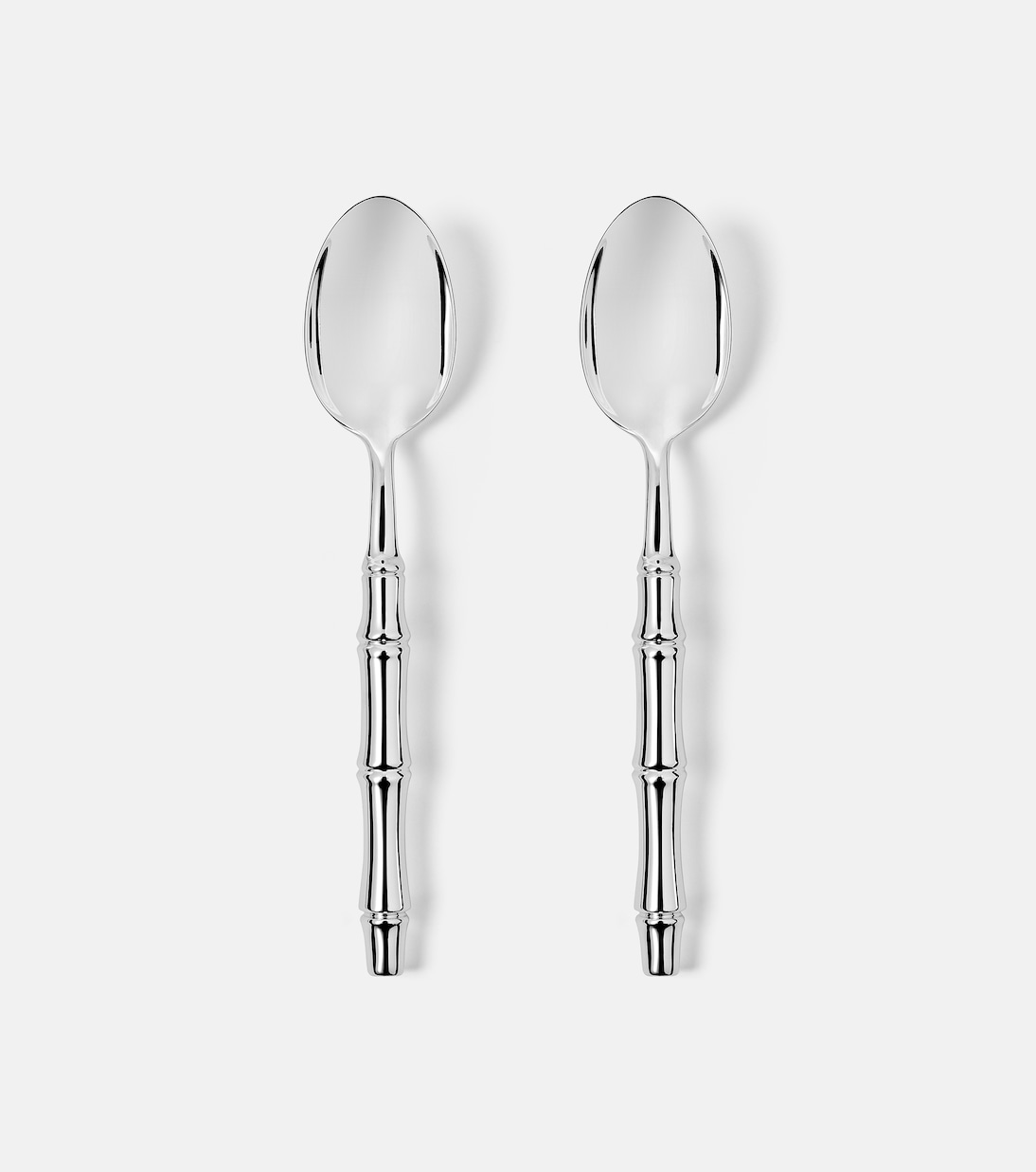 Set of 2 silver-plated spoons | Gucci