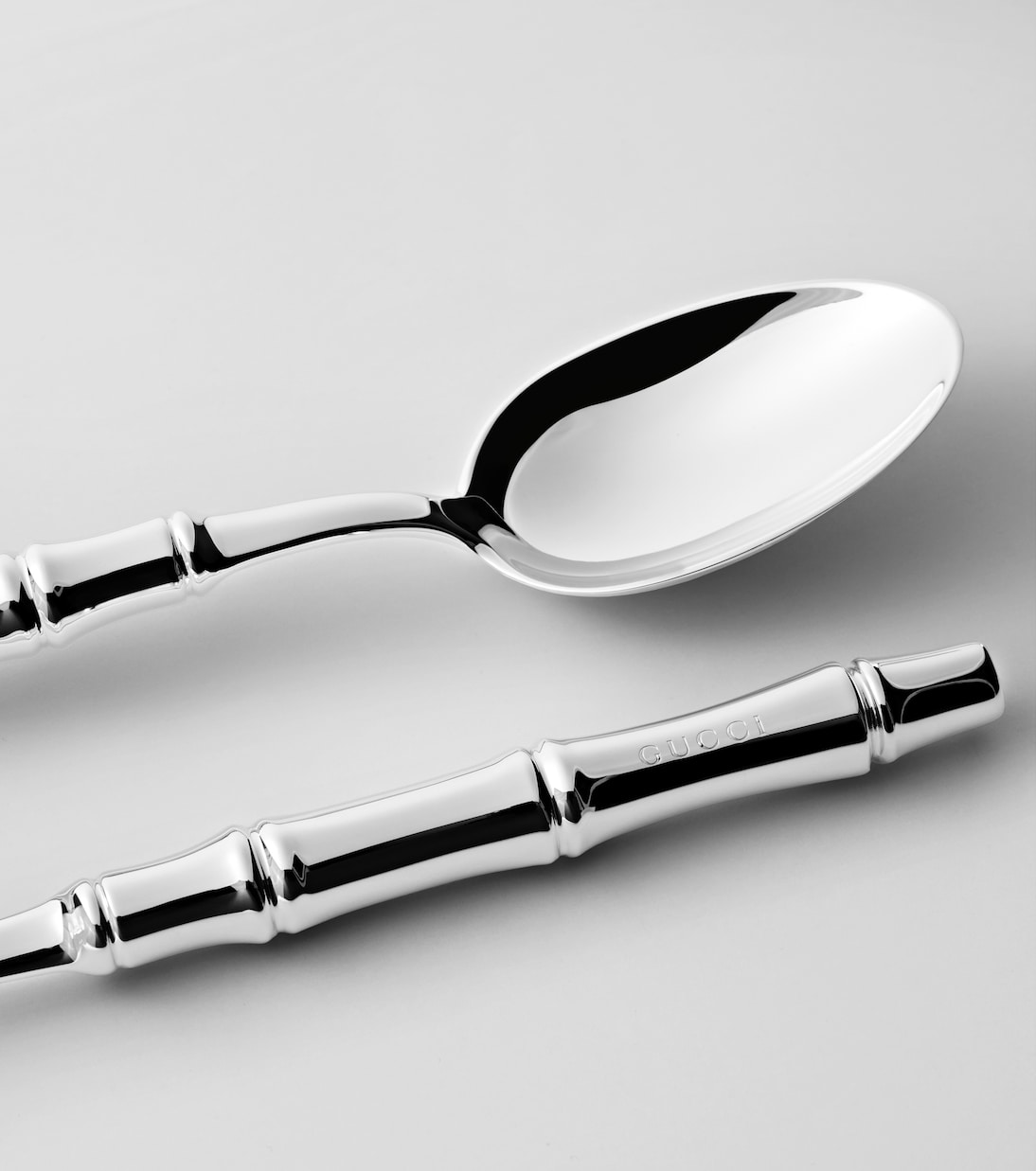 Set of 2 silver-plated spoons | Gucci