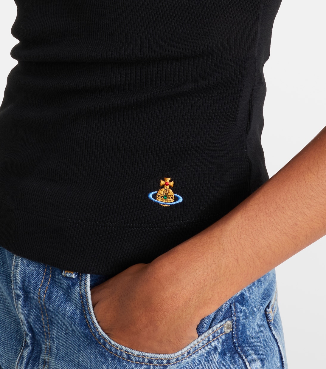 Anna cotton tank top | Vivienne Westwood