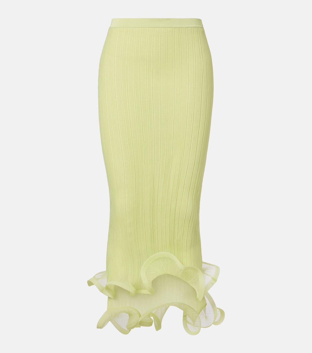 Ruffled midi skirt | Simkhai