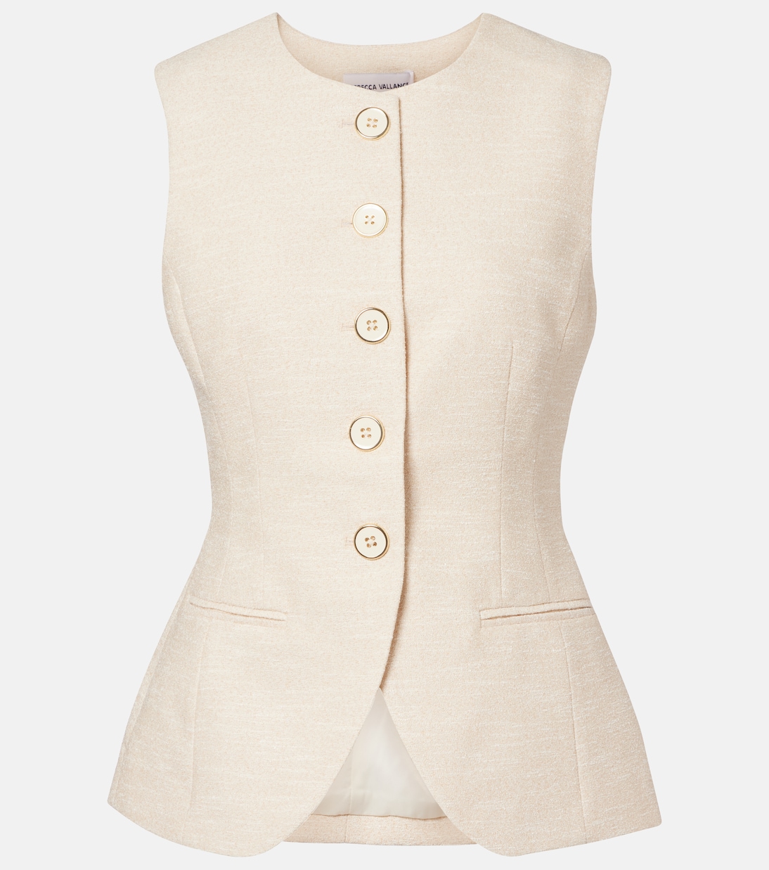 Winnie tweed vest | Rebecca Vallance