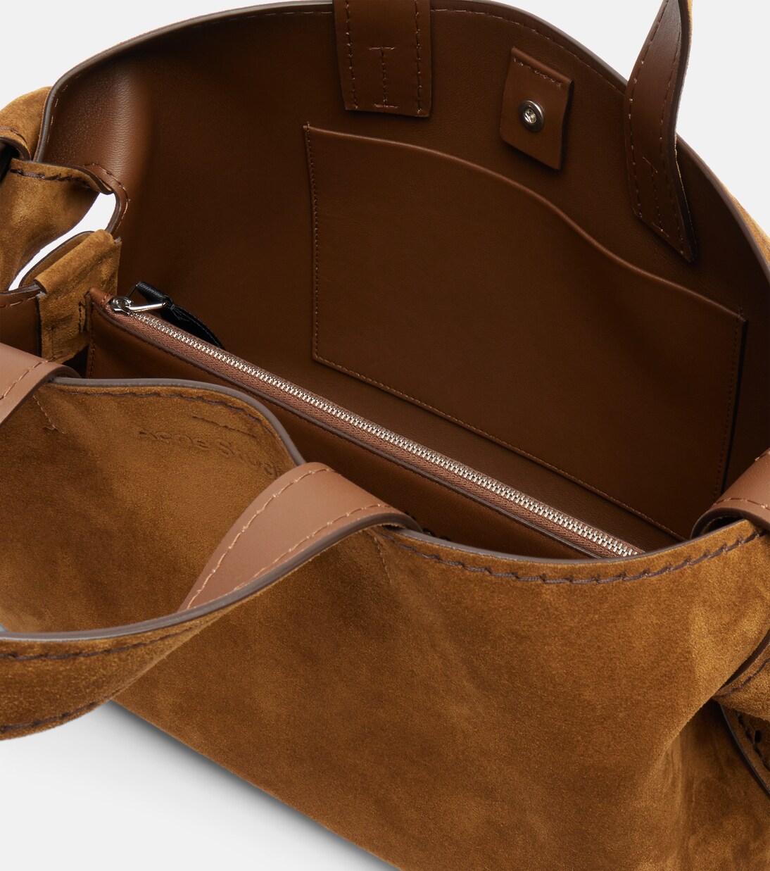 Tote Bag Musubi aus Veloursleder | Acne Studios