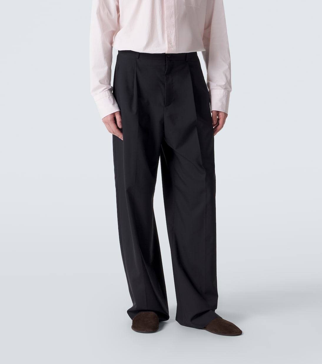 Thom wool wide-leg pants | The Row