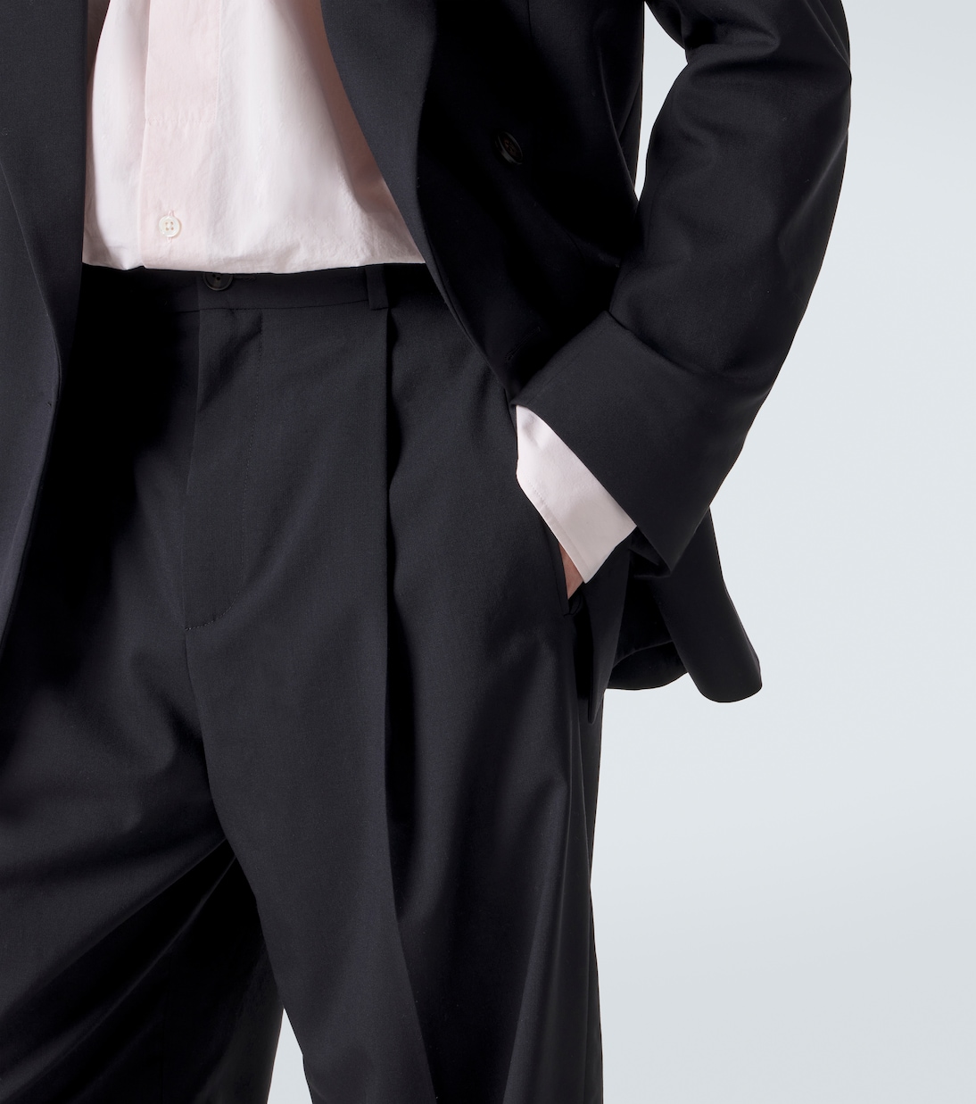 Thom wool wide-leg pants | The Row