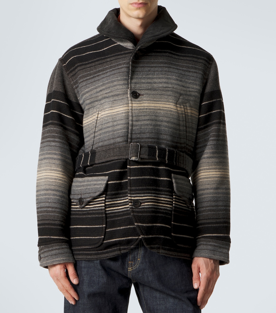 Mantel aus Wolle und Baumwolle | RRL