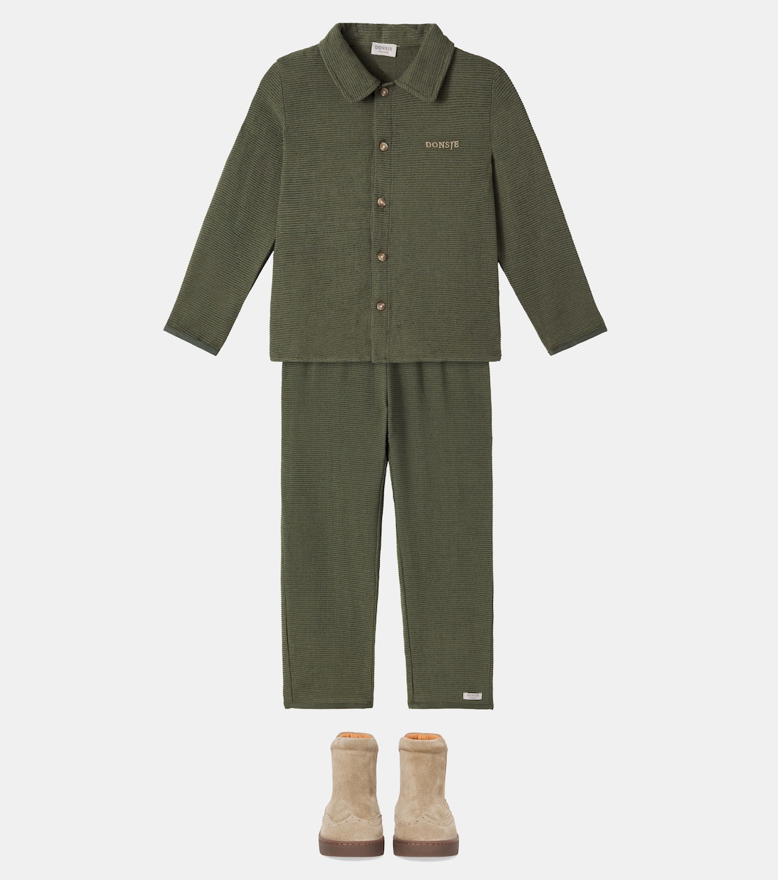 Pantalon Istian en coton mélangé | Donsje