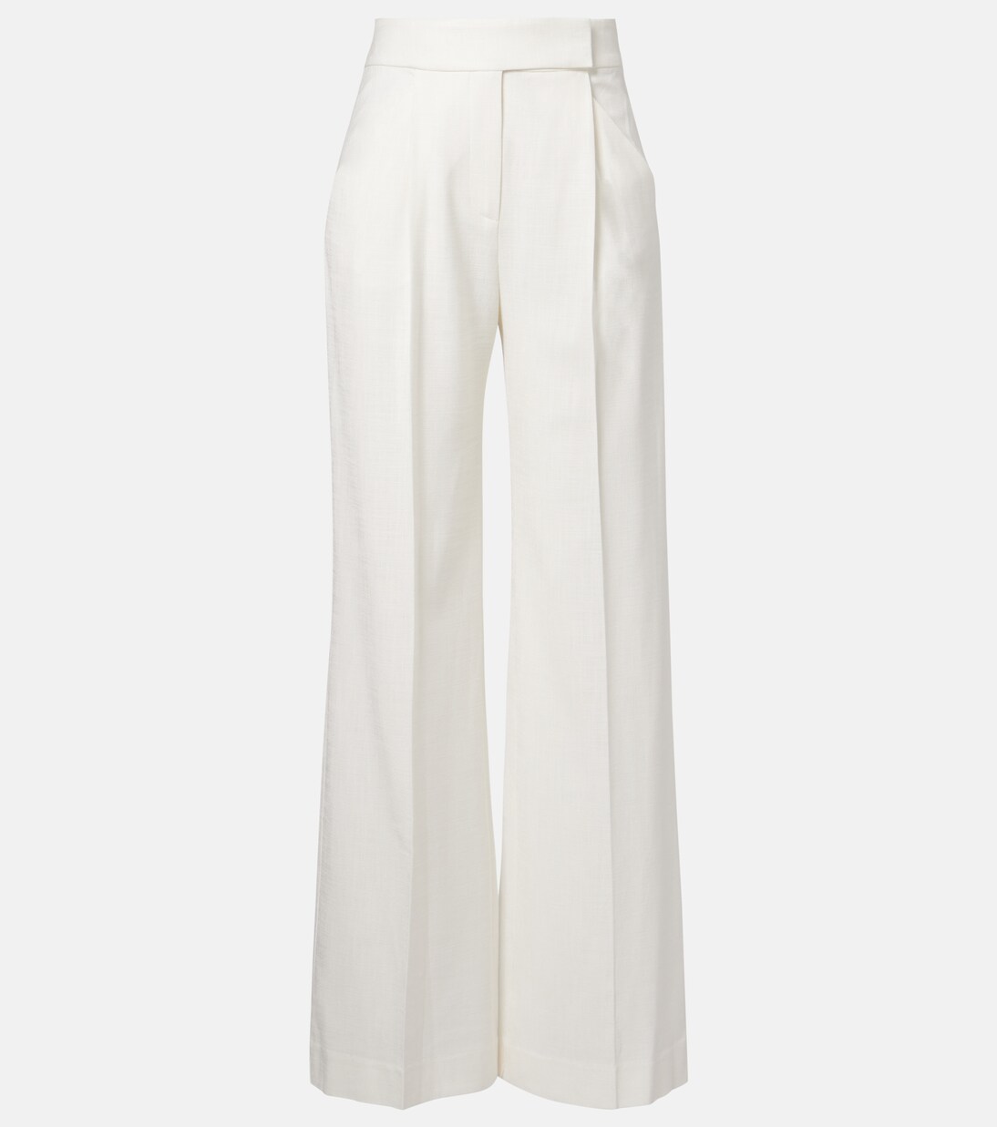 Marbeau pleated wide-leg pants | Veronica Beard
