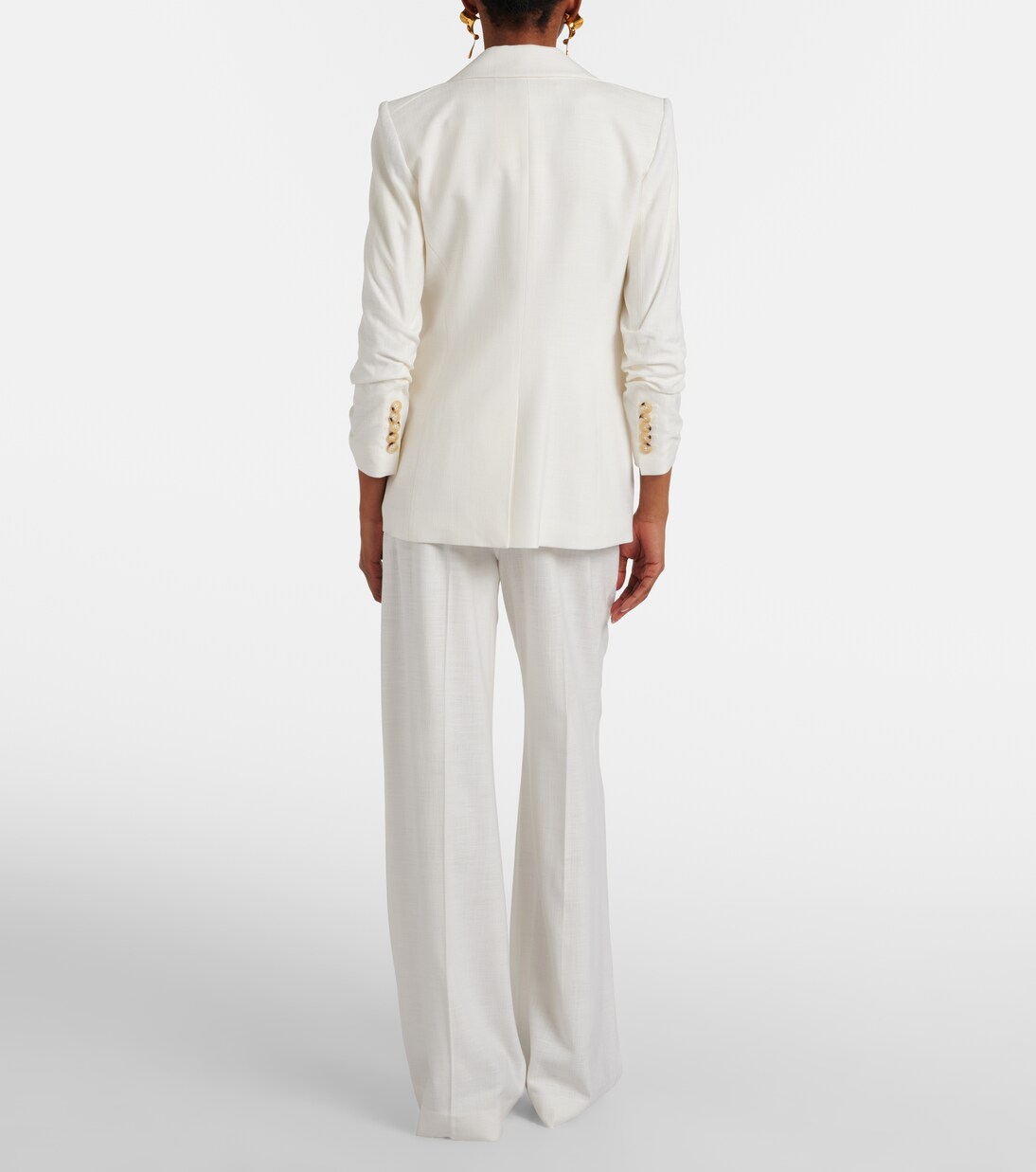 Marbeau pleated wide-leg pants | Veronica Beard