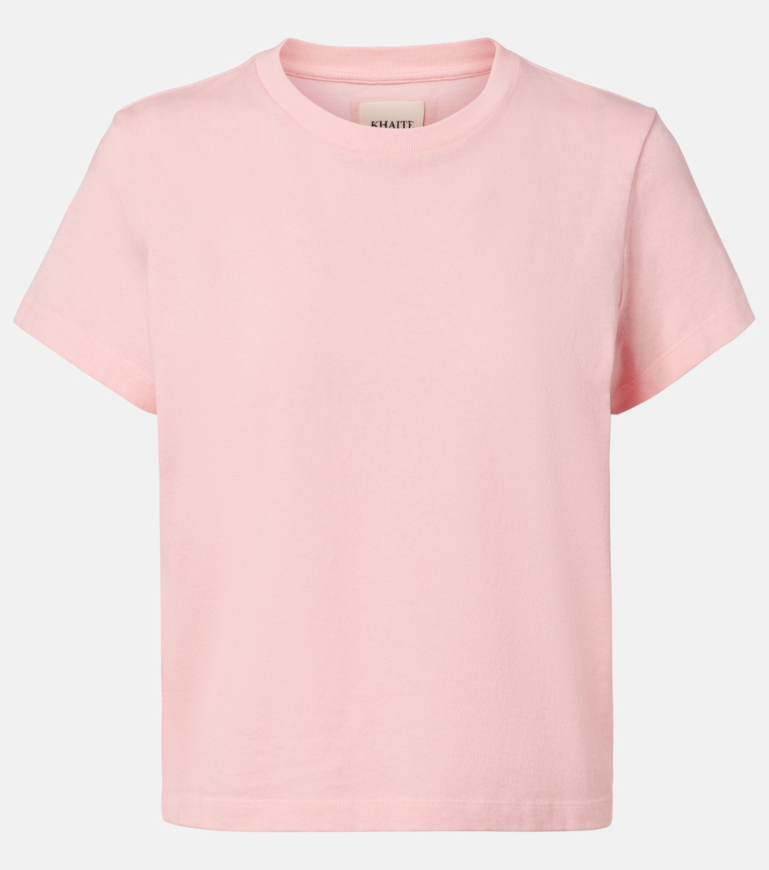 Emmylou cotton jersey T-shirt | Khaite
