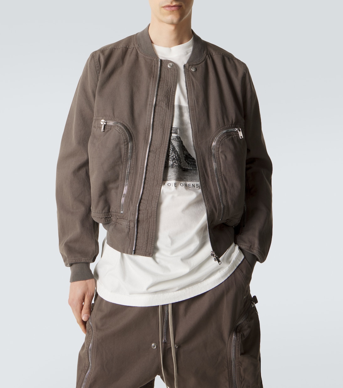 Bomberjacke aus Baumwolle | Rick Owens
