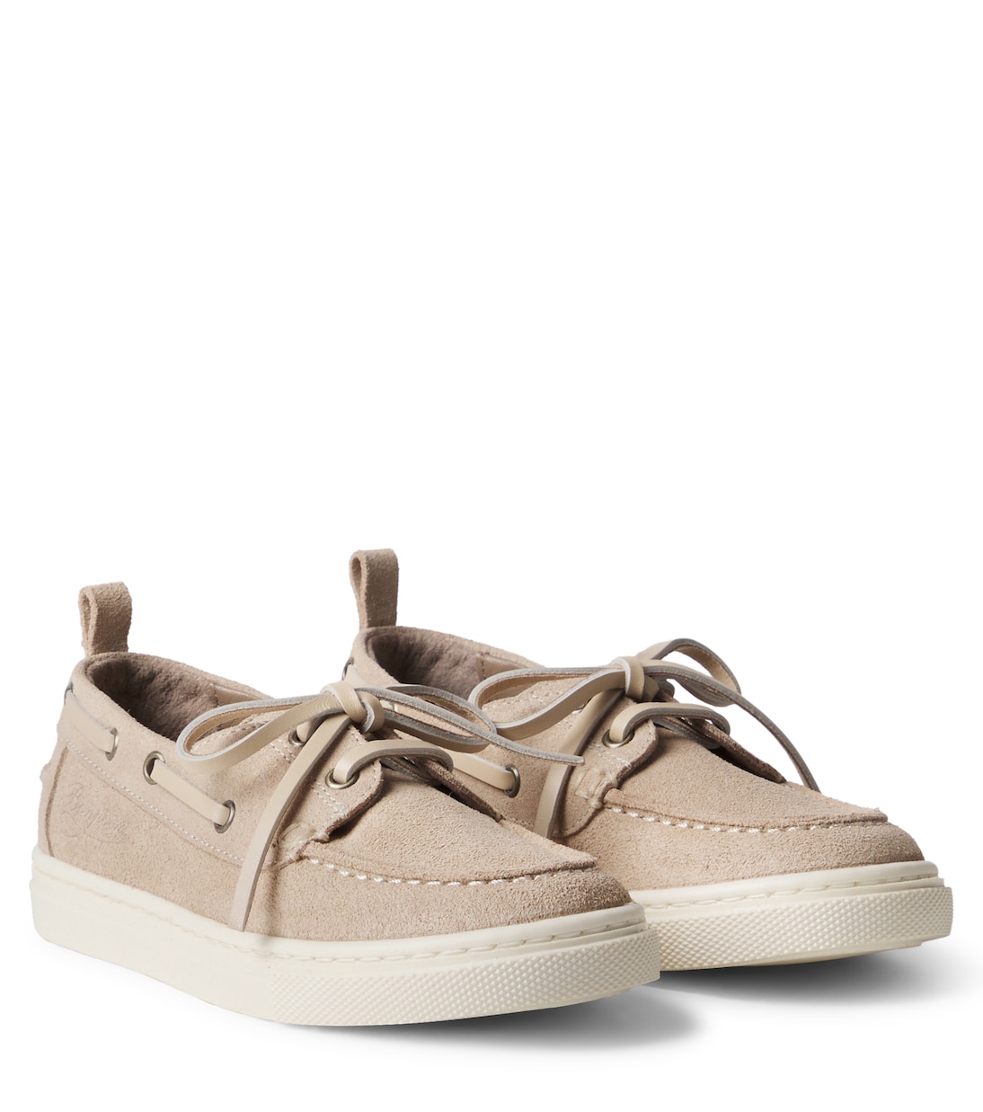 Loic suede boat shoes | Bonpoint