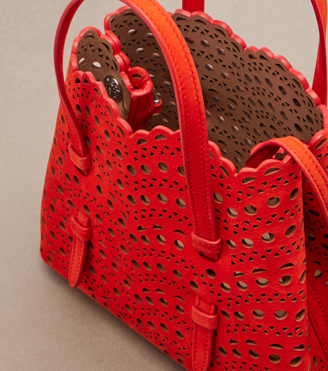 Shopper Mina 20 Vienne in pelle | Alaïa