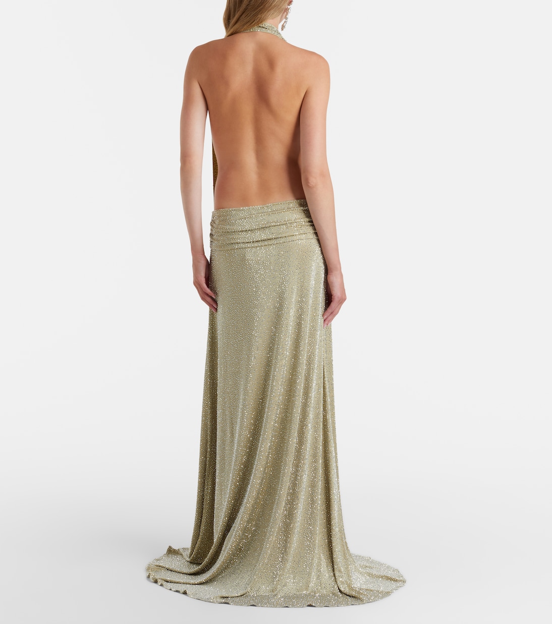 Embellished halterneck gown | The New Arrivals Ilkyaz Ozel
