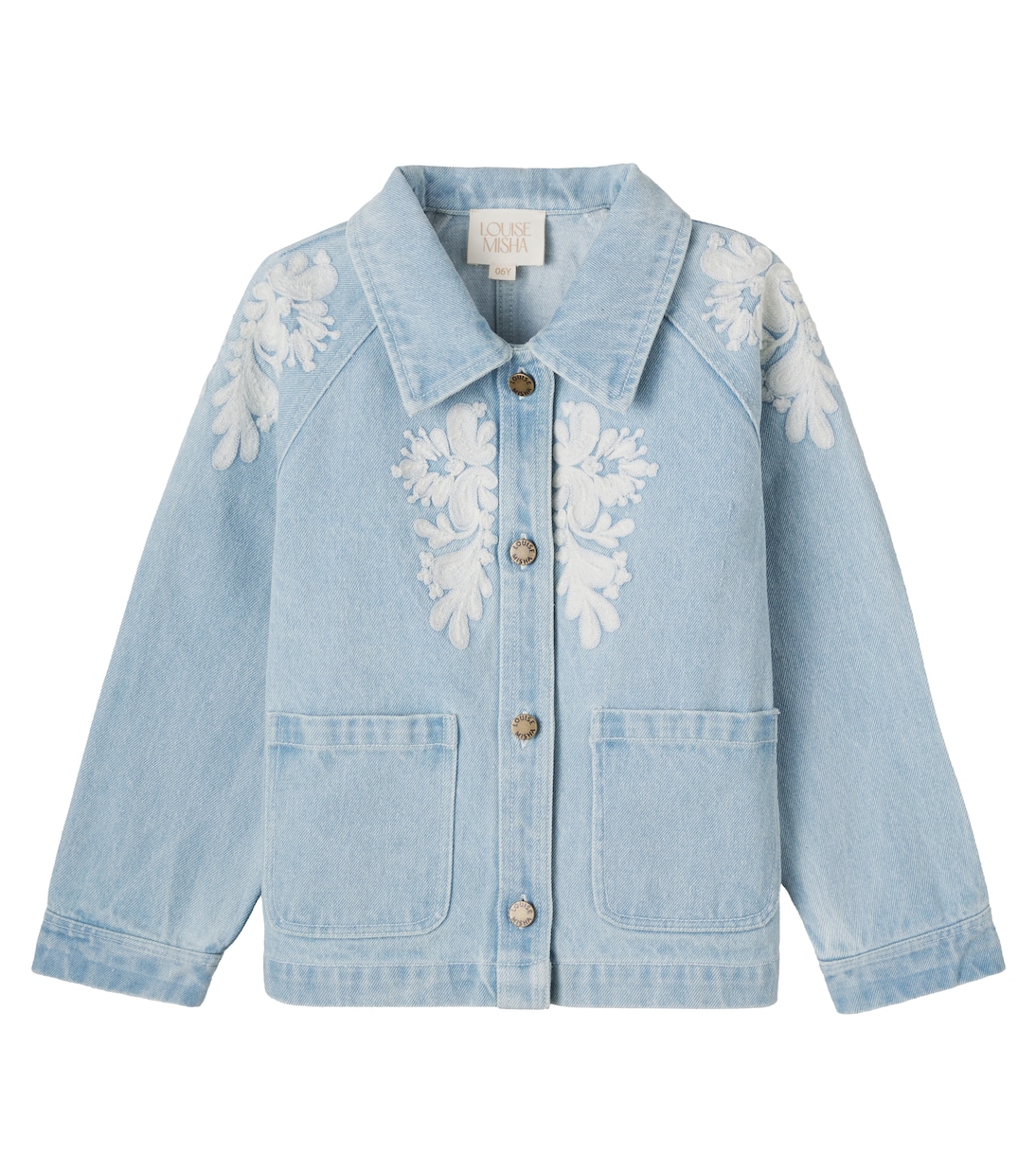 Bestickte Jeansjacke Rafaela | Louise Misha