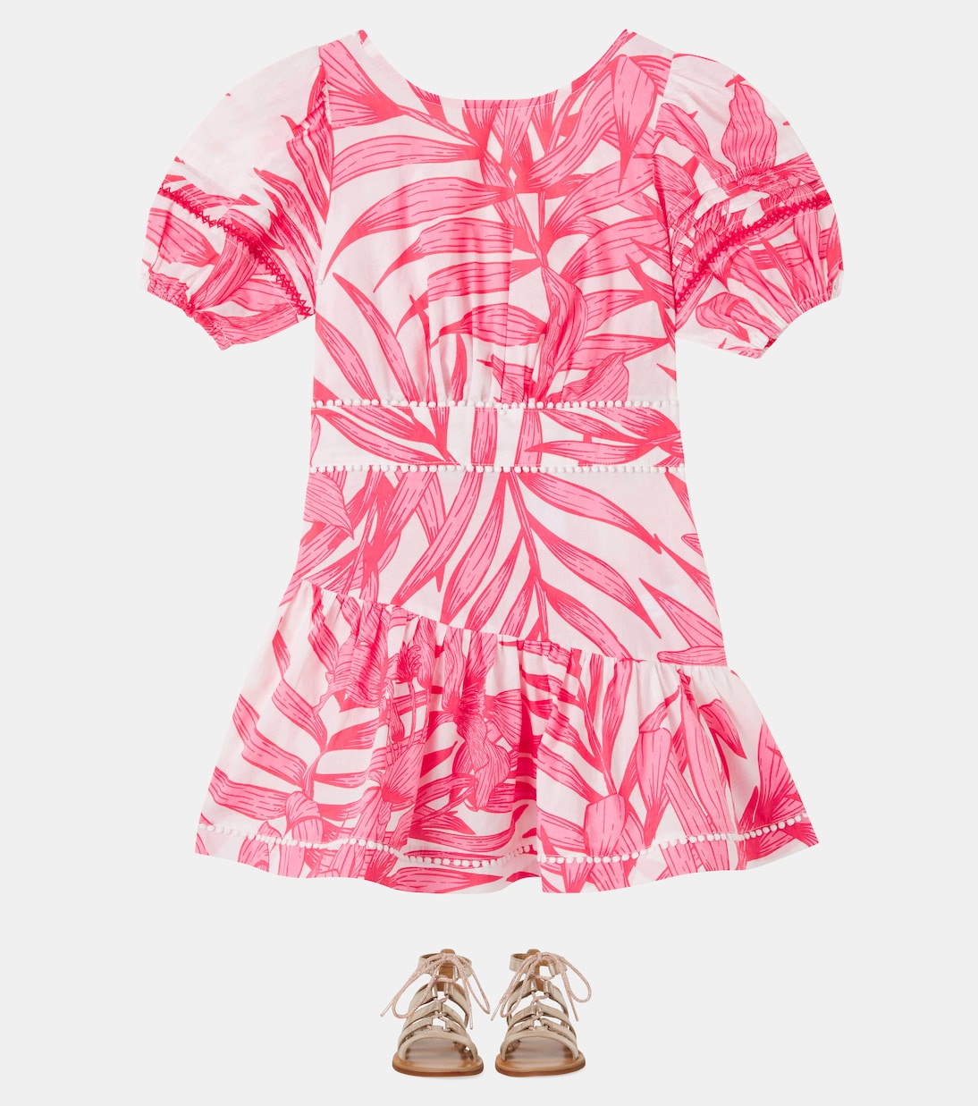 Kleid Chantal aus Baumwolle | Poupette St Barth Kids
