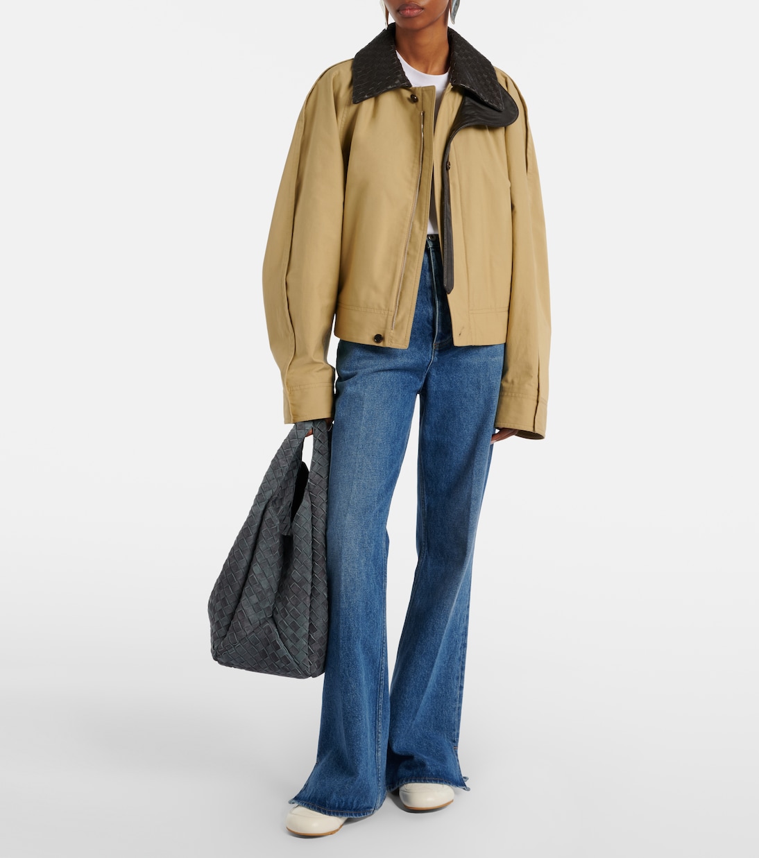 Baskets Orbit Flash en cuir | Bottega Veneta