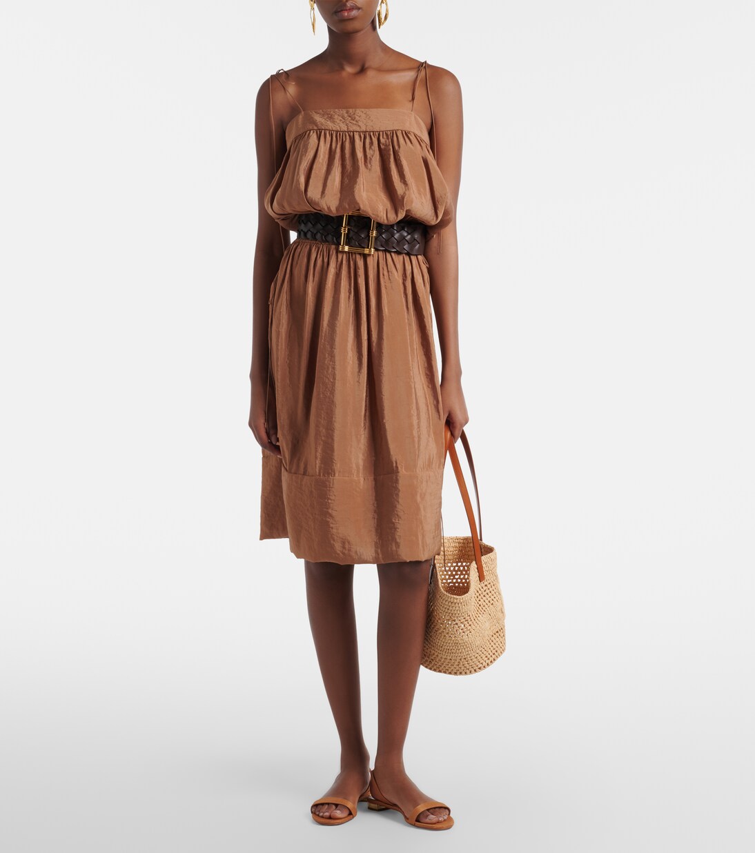 So Nude raffia sandals | Aquazzura