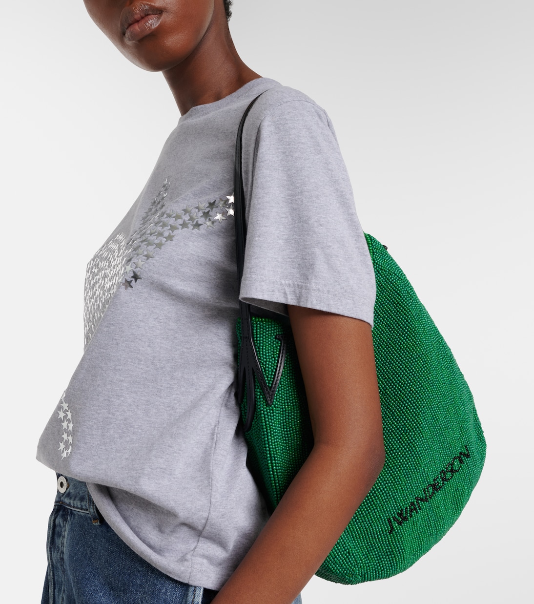 Verzierte Schultertasche Bulb Small mit Leder | JW Anderson