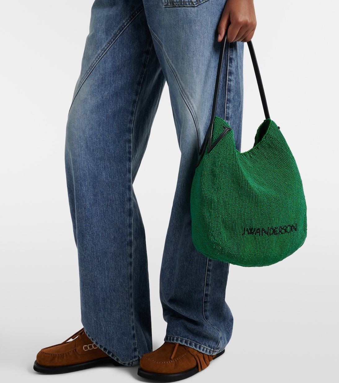 Verzierte Schultertasche Bulb Small mit Leder | JW Anderson