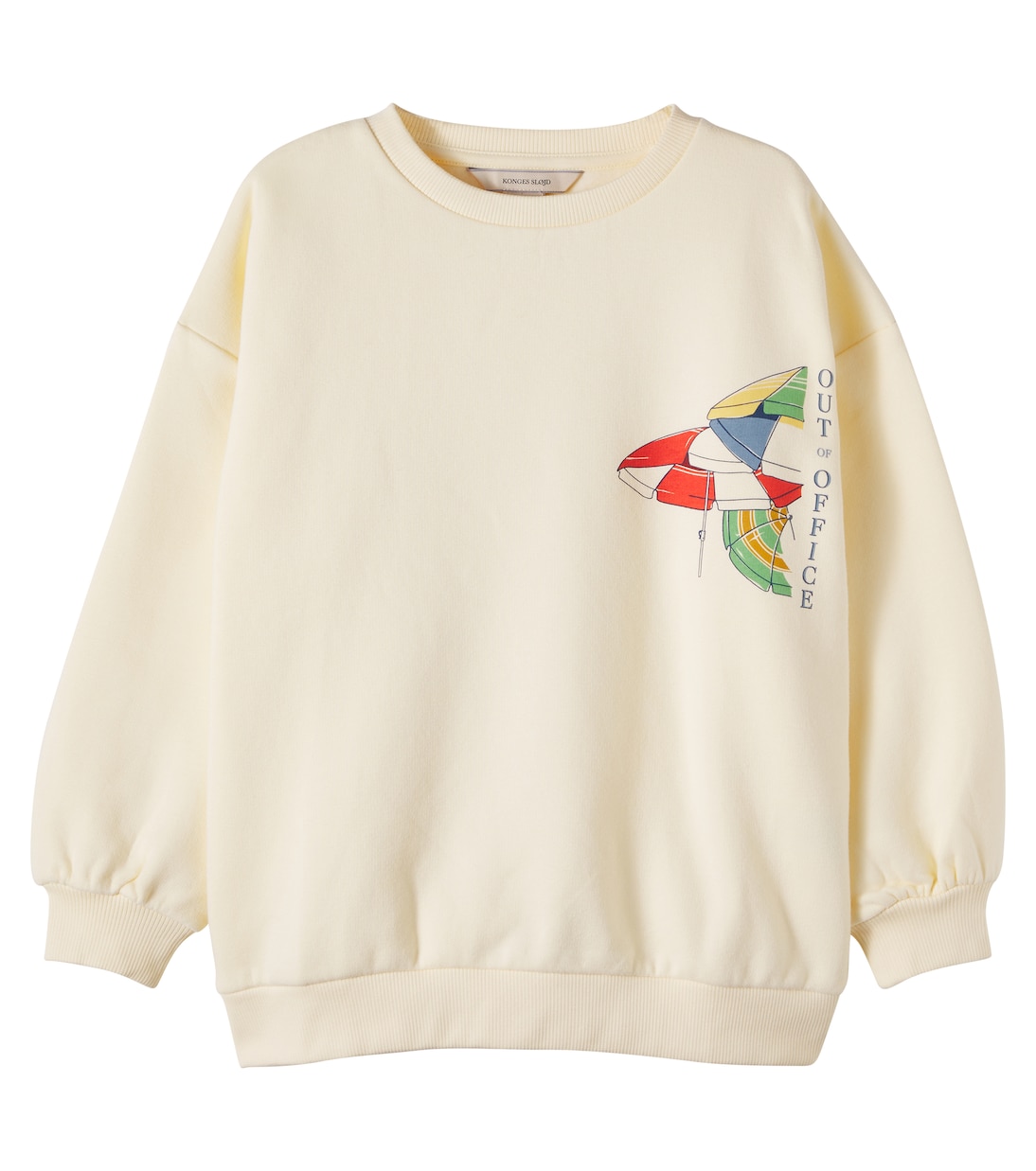 Lou printed cotton-blend jersey sweatshirt | Konges Sløjd