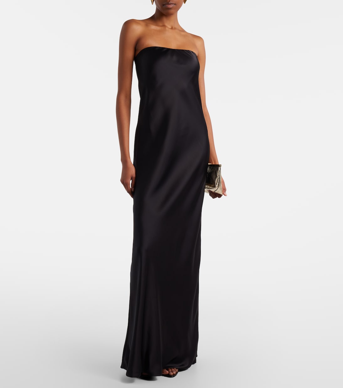 Maxikleid aus Satin | Norma Kamali