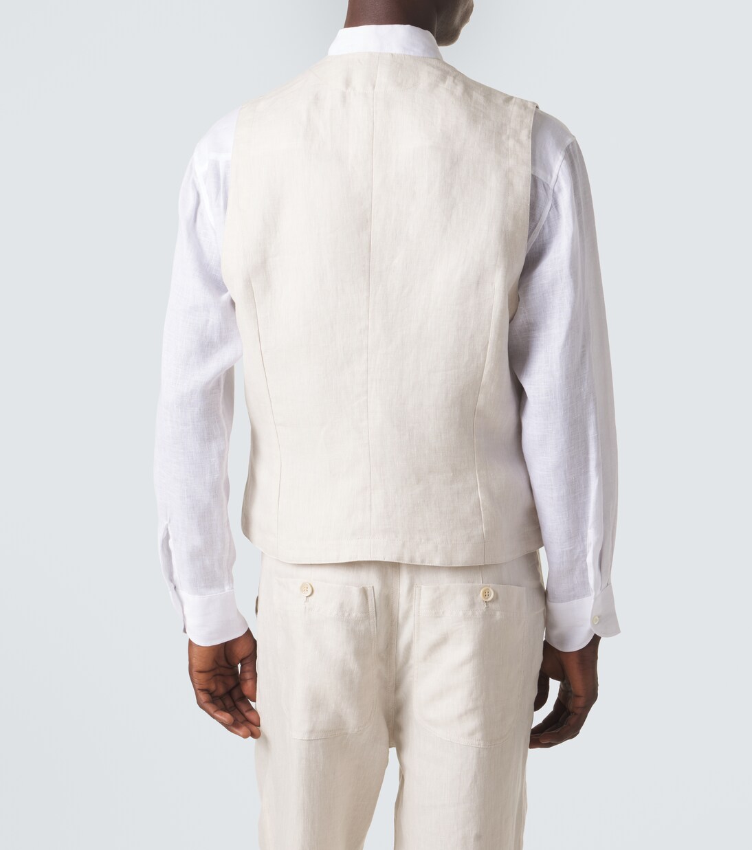Weste aus Leinen | Brunello Cucinelli