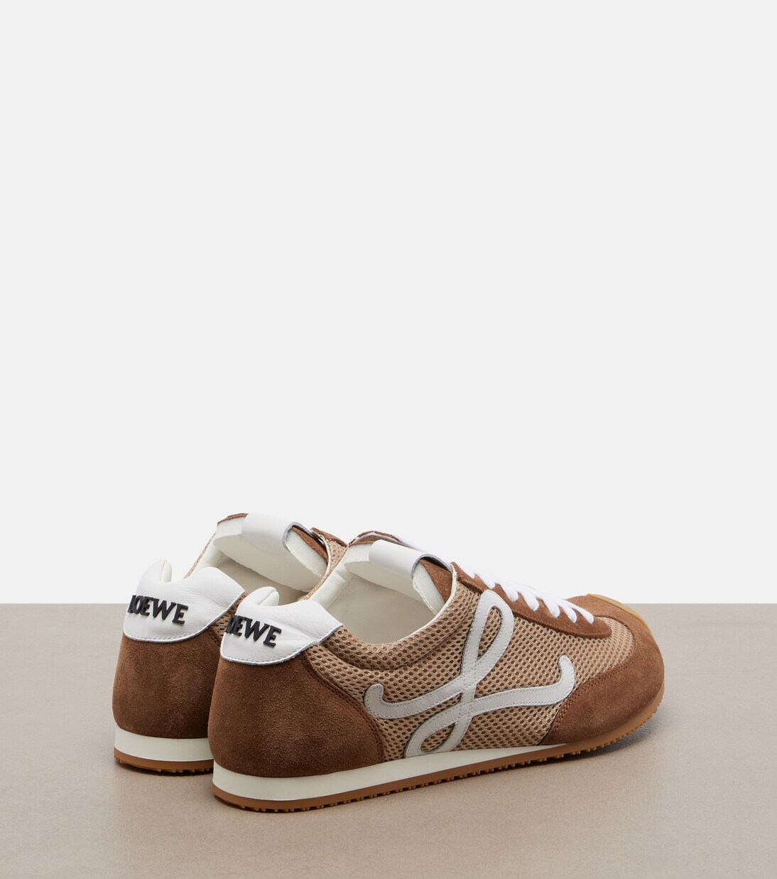 Ballet Runner 2.0 suede and mesh sneakers | Loewe
